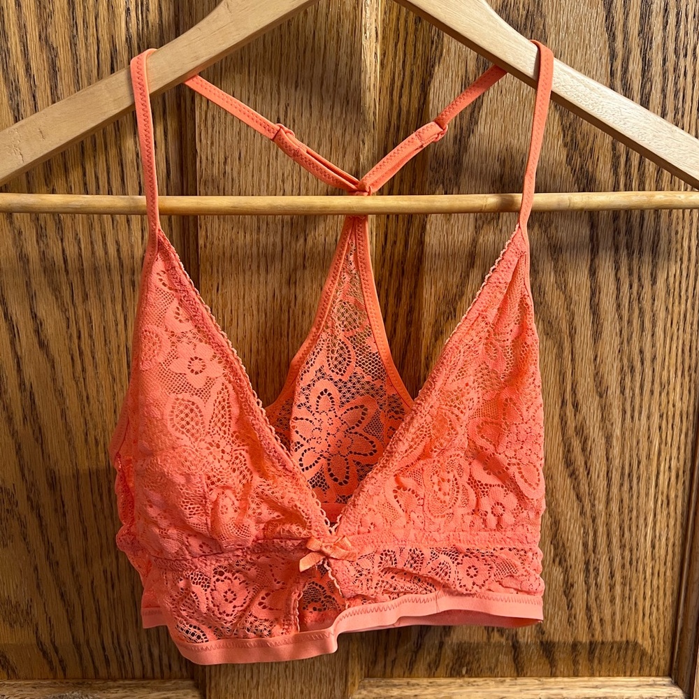 Aerie Orange/Coral Bralette